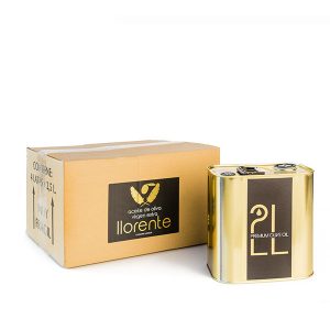 Box Of 4 Cans Of 2,5 Liters Of Extra Virgin Olive Oil “2L”