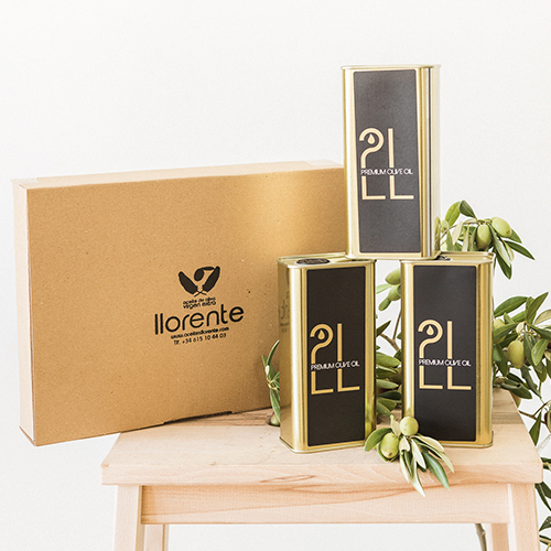 ACEITES LLORENTE_producto Gourmet Comprar Aceite De Oliva Virgen Extra Cajas De Regalos Para Empresas