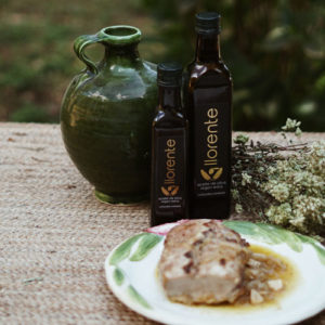 Glass Bottle Of 0,5 Liters Of Extra Virgin Olive Oil “LLORENTE”