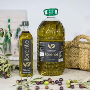 Pet Carafe Of 5 Liters Of Extra Virgin Olive Oil “LLORENTE”