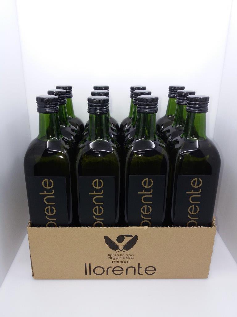 Packaging original Aceites Llorente